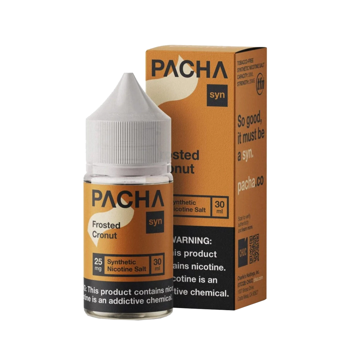 Home | Small-Batch Cannabis 9 Pacha Syn Salt Nicotine Juice Vape Frosted Cronut