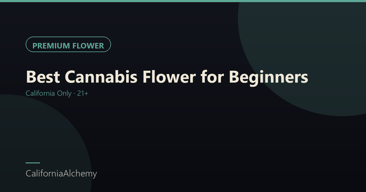 Best Cannabis Flower for Beginners β Easy Starting Guide 2 Best Cannabis Flower for Beginners β Easy Starting Guide