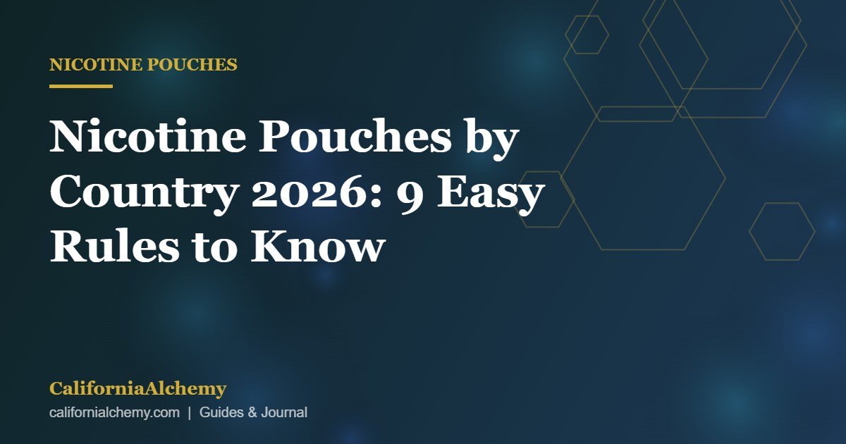Nicotine Pouches by Country 2026: 9 Easy Rules to Know 2 Nicotine pouches by country 2026 guide cover image